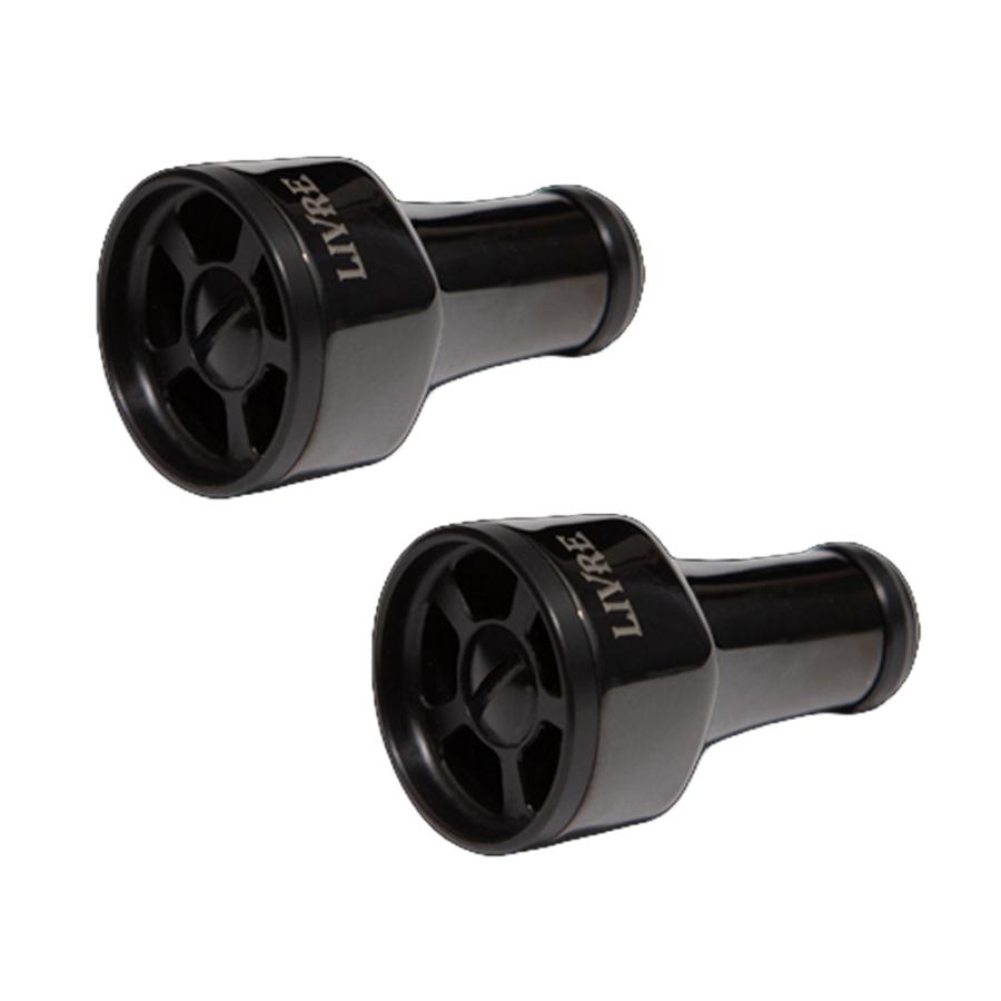 LIVRE（リブレ） 【リブレ/LIVRE】ff air ハンドルノブ ALL BLACK（2個