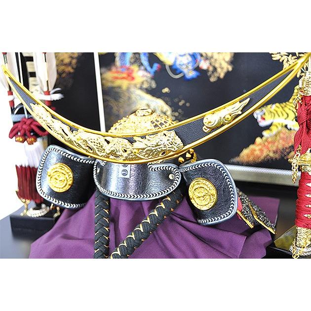 五月人形 伊達政宗 兜 コンパクト 収納飾り 兜飾り 吉右衛門作 人形の平安 