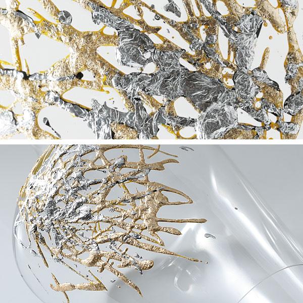 シャンパングラス　しぶき　シュトルツルラウジッツ×山田平安堂　ワイングラス／シャンパングラス／クリスマス／父の日／誕生日プレゼント | 山田平安堂 | 03