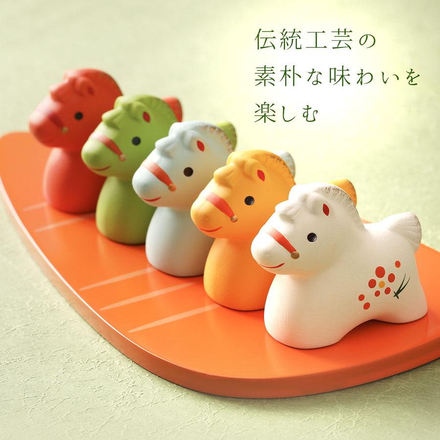 山田平安堂 【2026年限定】干支置物 午（うま） : 漆器 山田平安堂