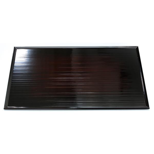 うるし越前漆器 伝統工芸品 JAPAN大盤40cm漆器 飾り黒朱丸盆 丸盆 40cm