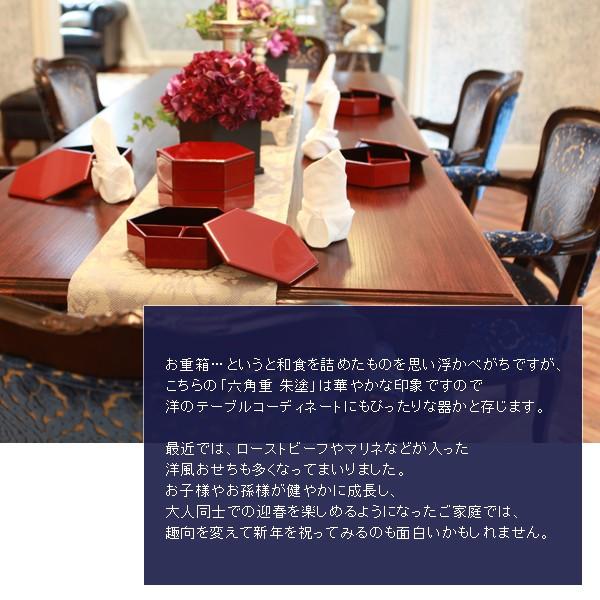 山田平安堂 六角二段重 朱塗(取皿4枚付) 重箱/漆器 : 漆器 山田 山田平安堂 六角二段重 朱塗(取皿4枚付) 重箱/漆器 : 漆器 山田
