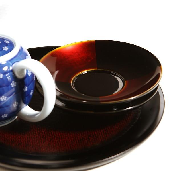 茶托　白檀（５枚組）　漆器/木製/コースター | 山田平安堂 | 01