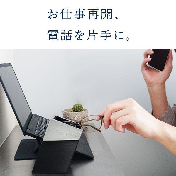 山田平安堂 ななめBOX砂霞 山田平安堂 Diagonal Box（ななめボックス）砂霞 眼鏡スタンド ペン