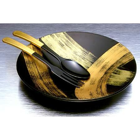 山田平安堂 サラダボウル飛龍(サーバーセット) : 漆器 山田 山田平安堂 サラダボウル飛龍(サーバーセット) : 漆器 山田
