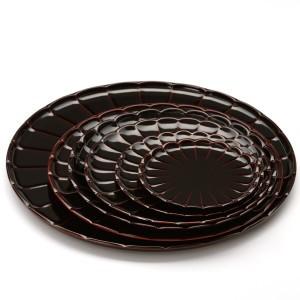 山田平安堂 菊皿 溜(10寸) 香典返し/引き出物/ギフト/漆器/漆 山田平安堂 菊皿 溜(10寸) 香典返し/引き出物/ギフト/漆器/漆
