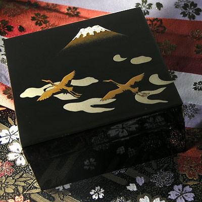 山田平安堂 『小箱 富士に鶴蒔絵』 : 漆器 山田平安堂 - 通販 - Yahoo