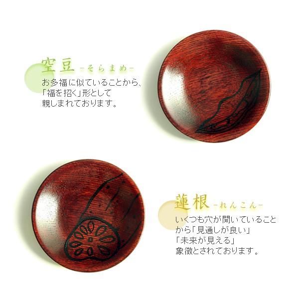 山田平安堂 【宮内庁御用達 漆器 山田平安堂】豆皿(栓)みのり : 漆器