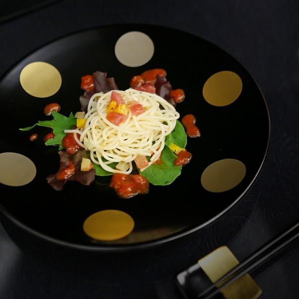 山田平安堂 丸皿 日月（小）（ペア） : 漆器 山田平安堂 - 通販