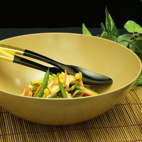 山田平安堂 ボウルと皿のセット 宮内庁御用達 漆器 山田平安堂】Bowl & Plate Set 古代朱（大）セット