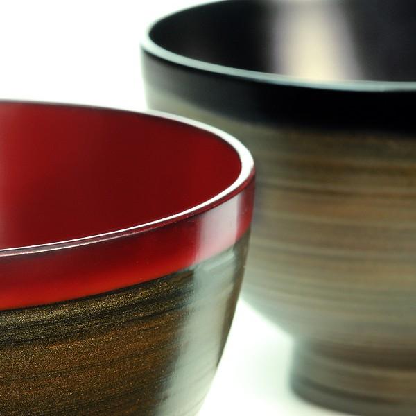 【2組セット】朱の漆器のお椀 数量限定】漆椀2個セット / luxury colors line / 熨斗・ギフト