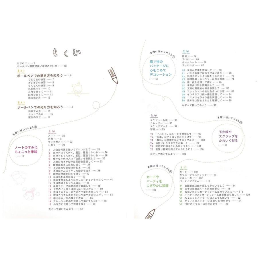 ボールペンでかんたん プチかわいいイラストが描ける本 コツがわかる本 Heiman 通販 Yahoo ショッピング
