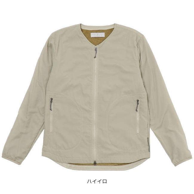 アクシーズクインエレメンツ AXESQUIN ELEMENTS オクタライニングのカーディガン ユニセックス インサレーション ラウンドネック 保温 021079 アクシーズクインエレメンツ AXESQUIN ELEMENTS オクタライニングの