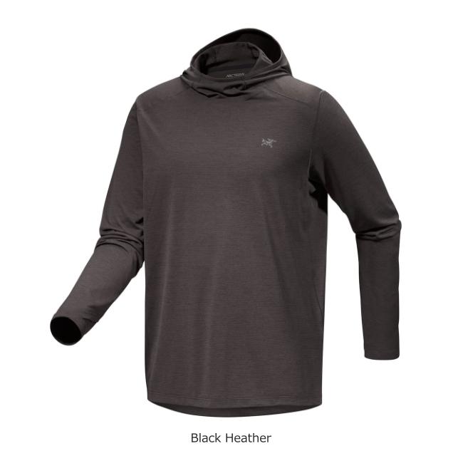 アークテリクス ARC'TERYX コーマック フーディ メンズ Cormac Hoody Mens 長袖 ロングスリーブ 紫外線カット 軽量｜heimat-berg｜02