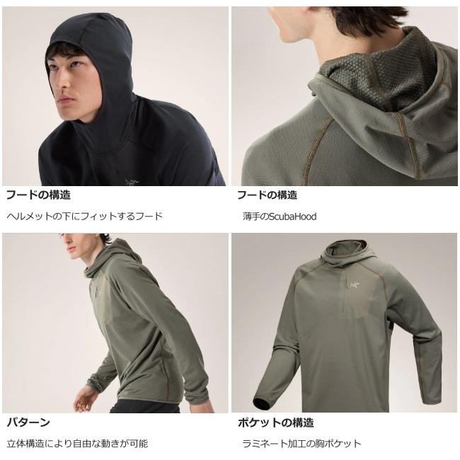 ARC'TERYX（アークテリクス） デルタ プルオーバー フーディ メンズ