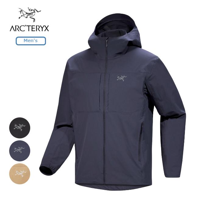 ARC'TERYX ガンマライトウェイトジャケット　サイズS ブラック ARC'TERYX アークテリクス ガンマライトウェイトフーディ メンズ