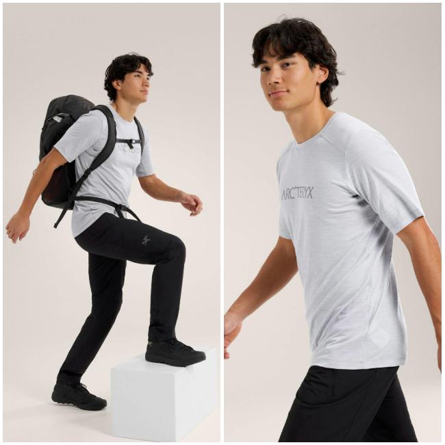 アークテリクス　イオニアメリノウールアークワードロゴショートスリーブ Amazon.co.jp: [アークテリクス] イオニア メリノウール アーク