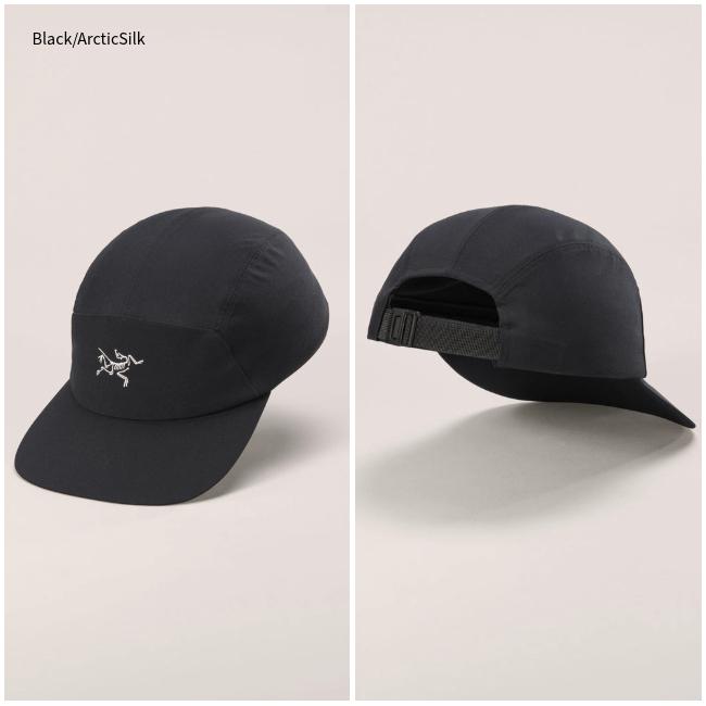 ARC'TERYX アークテリクス キャップ ガンマ 5 パネル ブラック ARC'TERYX [アークテリクス正規代理店] Gamma 5 Panel Cap