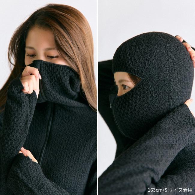 ブリング BRING ワンダーウェア シームレスハーフジップフーディー