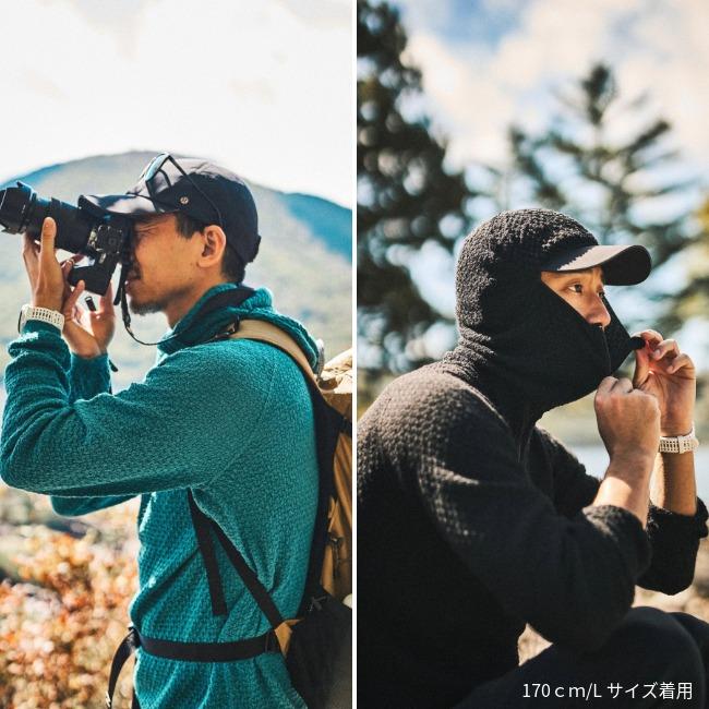 ブリング BRING ワンダーウェア シームレスハーフジップフーディー WUNDERWEAR ベースレイヤー アウトドア 登山 バラクラバ 保温 メリノウール BW0505 ブリング BRING ワンダーウェア シームレスハーフジップフーディー