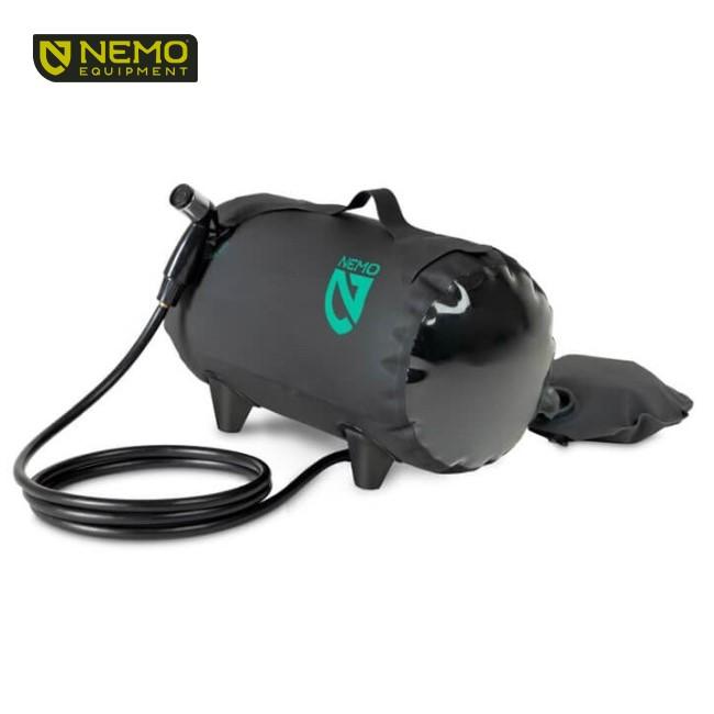 ニーモ NEMO ヘリオ プレッシャーシャワー HELIO PRESSURE SHOWER 携帯用 ポータブル シャワー SUP サーフィン キャンプ カヤック NEMO（ニーモ） ヘリオ プレッシャーシャワー HELIO PRESSURE SHOWER