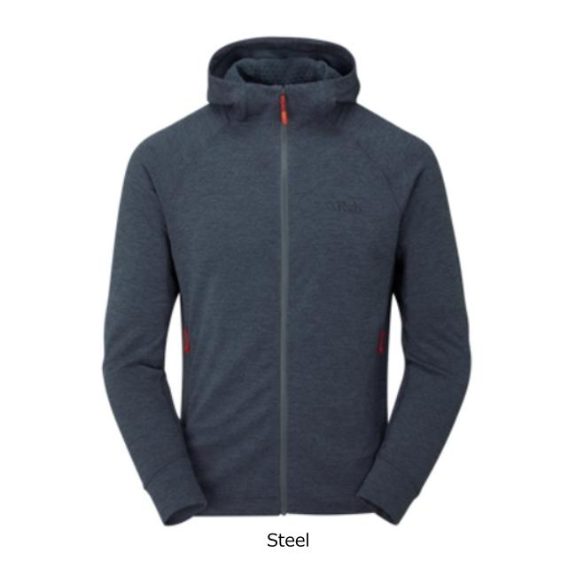 Rab ラブ ネクサスフーディ(メンズ) Nexus Hoody Mens ミッド