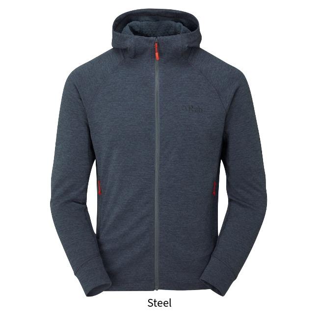 Rab（ラブ） ネクサスフーディ(メンズ) Nexus Hoody Mens ミッド