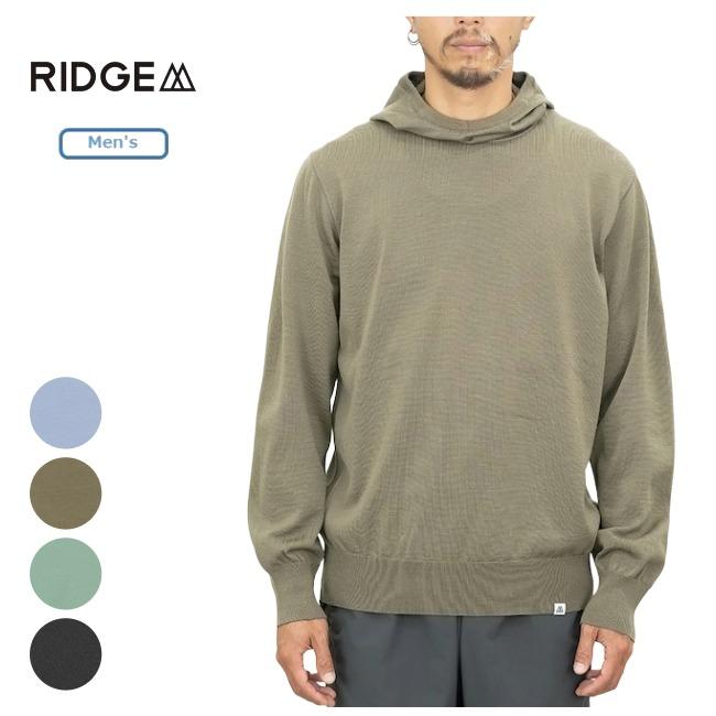 リッジマウンテンギア RIDGE MOUNTAIN GEAR メリノプラックスフーディーセーター メンズ Merino PlaX Hooded Sweater Ms フード付き セーター 日本製 リッジマウンテンギア RIDGE MOUNTAIN GEAR メリノプラックス