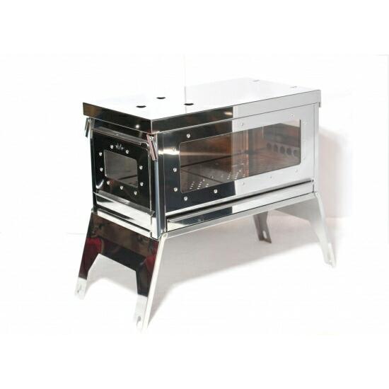 笑's-sho's- FD薪ストーブ 焚き火の箱 easy 煙突 セット アウトドア