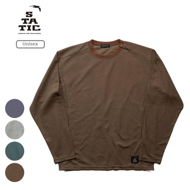 スタティック STATIC ダブルセル クルー ユニセックス DOUBLECELL CREW Unisex ミッドレイヤー クルーネック ロングスリーブ 34206 スタティック STATIC ダブルセル クルー ユニセックス DOUBLECELL CREW