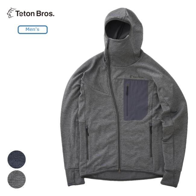 ティートンブロス Teton Bros. グラフェンジップフーディ (メンズ) Graphene Zip Hoody (Men) フリース ミッドレイヤー 保温 長袖 TB243-350 Teton Bros.（ティートンブロス） グラフェンジップフーディ (メンズ