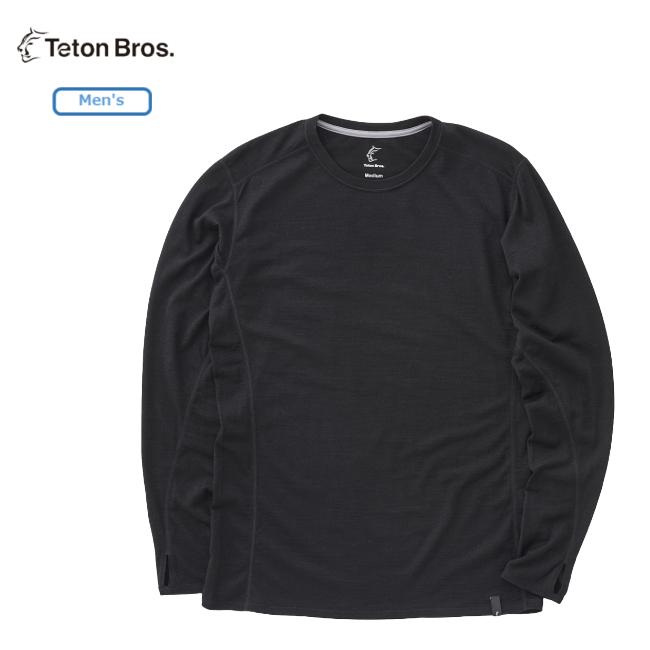 ティートンブロス Teton Bros. アクシオ 3D ロングスリーブ (メンズ) Axio 3D L/S (Men) クルーネック ロングスリーブ TB243-710 Teton Bros.（ティートンブロス） アクシオ 3D ロングスリーブ (メンズ