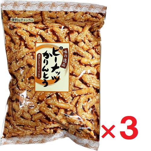 ピーナッツかりんとう 320g×3 中野製菓 : ヘイセイドラッグ ヤフー店