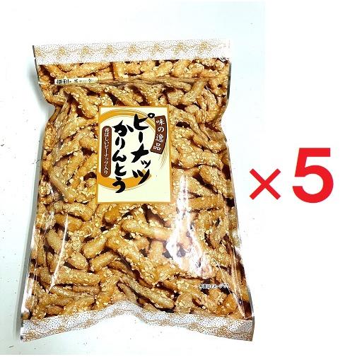 ピーナッツかりんとう 320g×5 中野製菓 : ヘイセイドラッグ ヤフー店