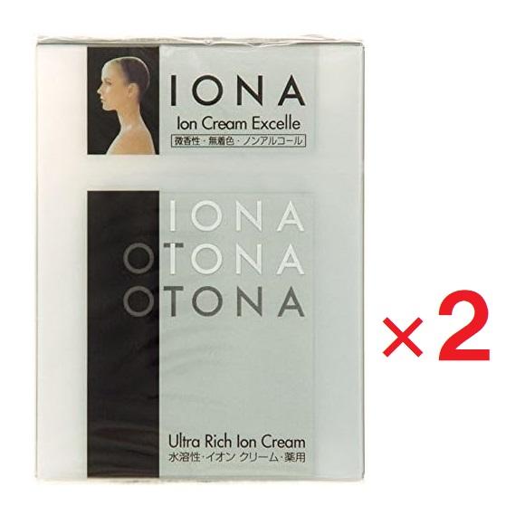 IONAイオナ イオン クリーム エクセル 54g【医薬部外品】 IONA イオナ イオン クリーム エクセル 54g×2 医薬部外品 : ヘイセイ