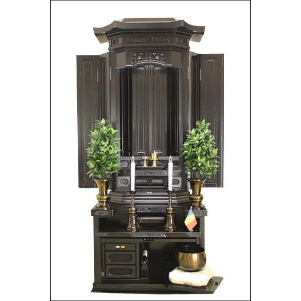 大志（収納型）・黒檀 伝統仏壇 創価学会 : 創価学会仏壇の東京平和堂