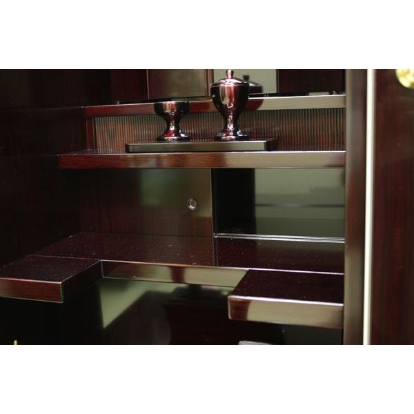 新世紀3型・紫檀調 家具調仏壇 創価学会 : 創価学会仏壇の東京平和堂