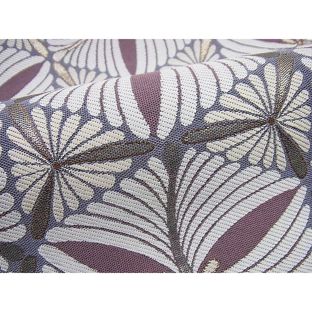 平和屋本店□極上 1897年創業 名門岡野 本場筑前博多織 千年工房 両面