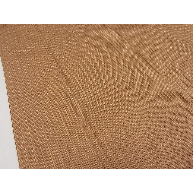 平和屋本店○希少 山下八百子 本場黄八丈 市松綾織 証紙付き 逸品