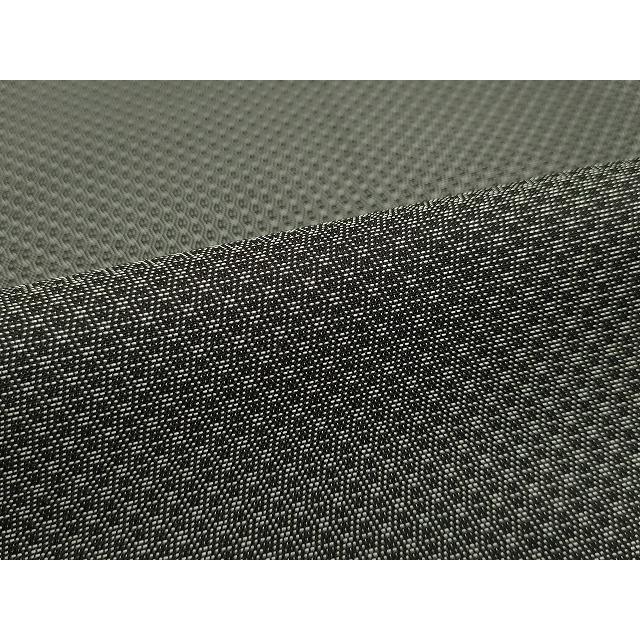 平和屋本店●超希少　本場黄八丈　黒八丈　紬　たつみ綾織　逸品　未使用　3s3576_5