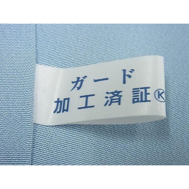 平和屋本店■極上　初代　染人・山岡古都　首里琉染　振袖　天神船宝尽し　鬼しぼ縮緬　逸品3s5415_8