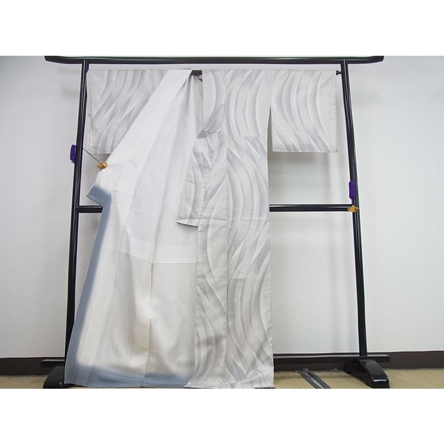 平和屋本店□極上 本場大島紬 白大島紬の巨匠 桑原織物伝統工芸作家