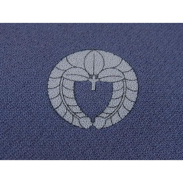 平和屋本店□極上 創業460年・千總 色留袖 駒刺繍 鳳凰花唐草文 桔梗色