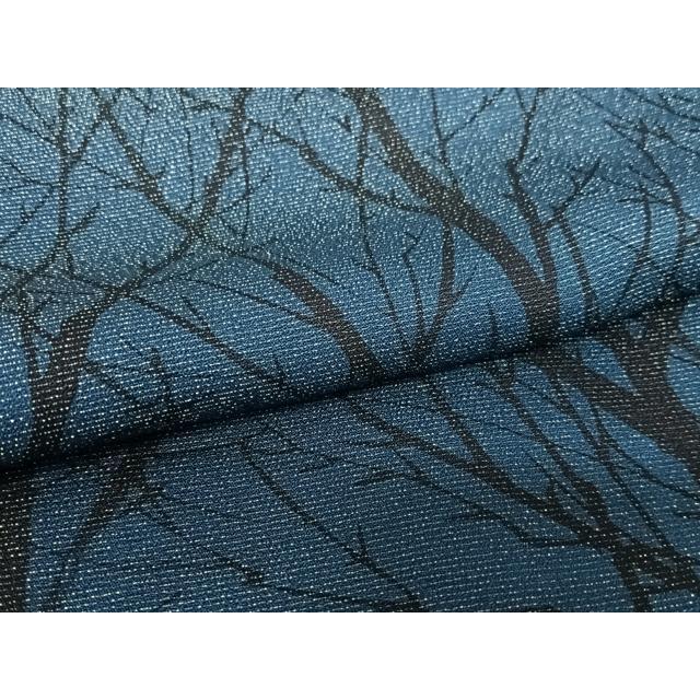 平和屋着物○藍造り国選定無形文化財 藍師・佐藤昭人 訪問着 徳島県