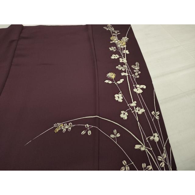 ☆ 本場大島紬 変わり亀甲 涅色 しつけ糸 K-5255 本場大島紬 変わり亀甲 涅色 しつけ糸 K-5255