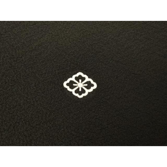 平和屋着物●豪華黒留袖　友禅　作家物　花鳥文　正絹　逸品　AABH4216ck 平和屋着物○豪華黒留袖 友禅 作家物 花鳥文 正絹 逸品 AABH4216ck