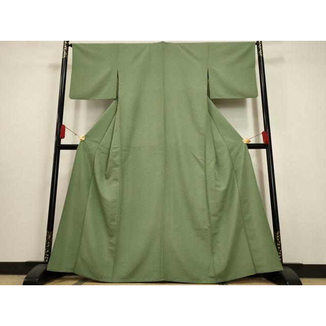 平和屋着物▽江戸小紋　単衣　両面染　大小あられ　洗える着物　AAAU6480iu 平和屋着物▽江戸小紋 単衣 両面染 大小あられ 洗える着物 AAAU6480iu