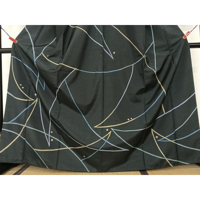 お値下 大島紬 反物 絹 幾何学模様 お値下 大島紬 反物 絹 幾何学模様