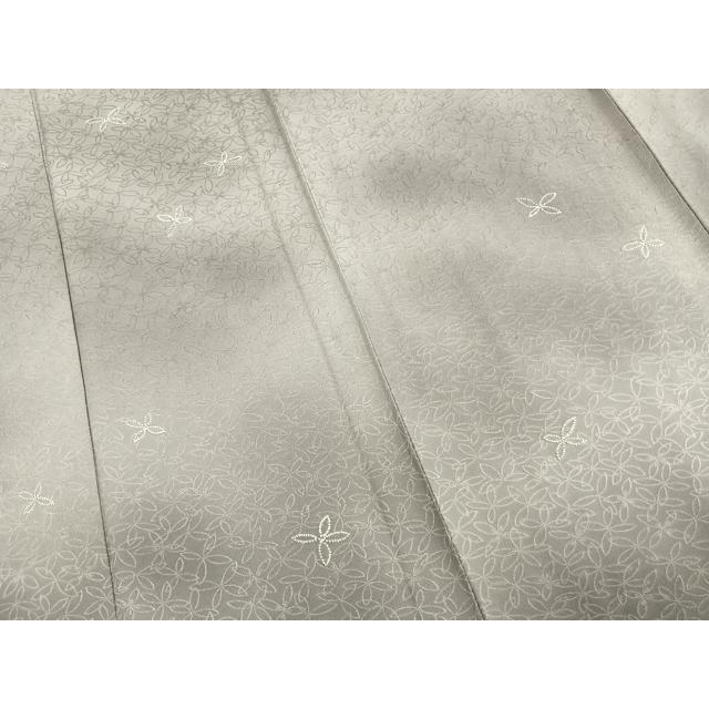 平和屋着物▽訪問着　単衣　中国三大刺繍　相良刺繍　舞花文　正絹　逸品　AAAV2668fy