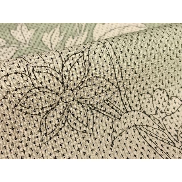 平和屋着物○白鷹お召 訪問着 手描き 枝花文 暈し染め 正絹